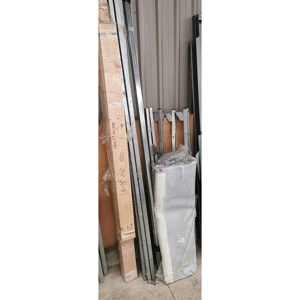 Rest: Høj presenningsstativ og presenning til Pongratz 2600/16 trailer