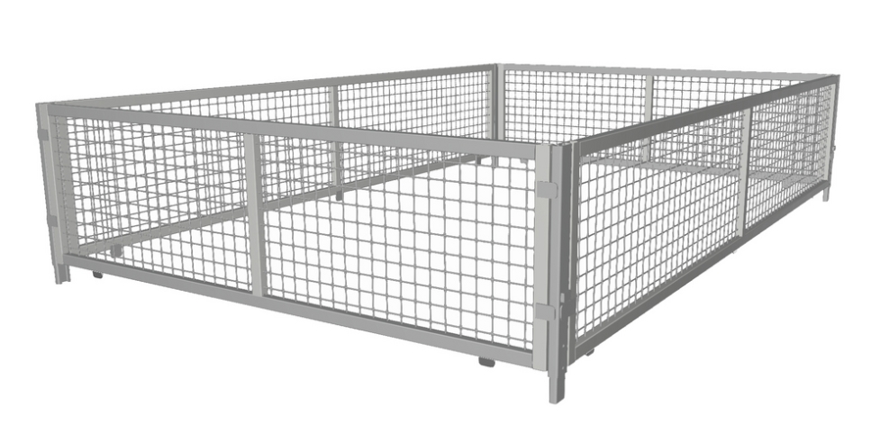 Variant Netgitter, pladegitter, frontstativ