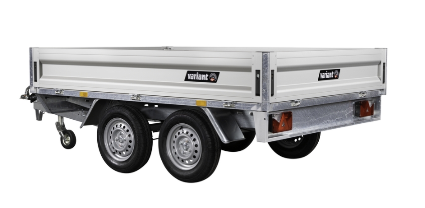 Højtbygget platformtrailer Højtbygget platformtrailer