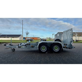 TOWMATE Rhino 2.700 kg Maskintrailer Dobbeltakslet Beavertail - L: 277 x B: 130 cm - SPECIAL