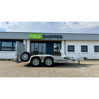 TOWMATE Rhino 3.500 kg Maskintrailer Dobbeltakslet Beavertail - L: 305 x B: 170 cm - SPECIAL