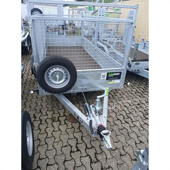UDSALG - TOWMATE Ram 2.700 kg  Ladtrailer - Inkl. netsider og frontstativ, L: 4886 x W: 2070 mm | SPECIAL