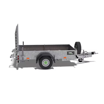 TOWMATE Ram 1.500 - 2.700 kg  Ladtrailer - STANDARD, L: 3776 x W: 1820 mm