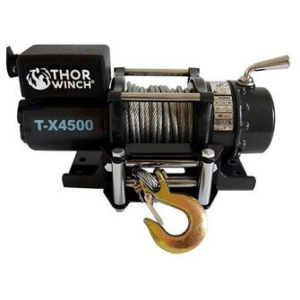 Thor Winch el-spil T-X4500 12V med wire - 2.041 kg  