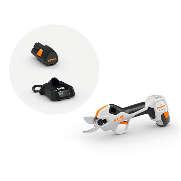 Stihl ASA 20 Batteridrevet beskæresaks - inkl. AL 1 oplader & AS 2 batteri