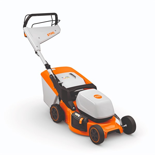STIHL RMA 248 T Batteri-plæneklipper med opsamler - klippebredde: 46 cm