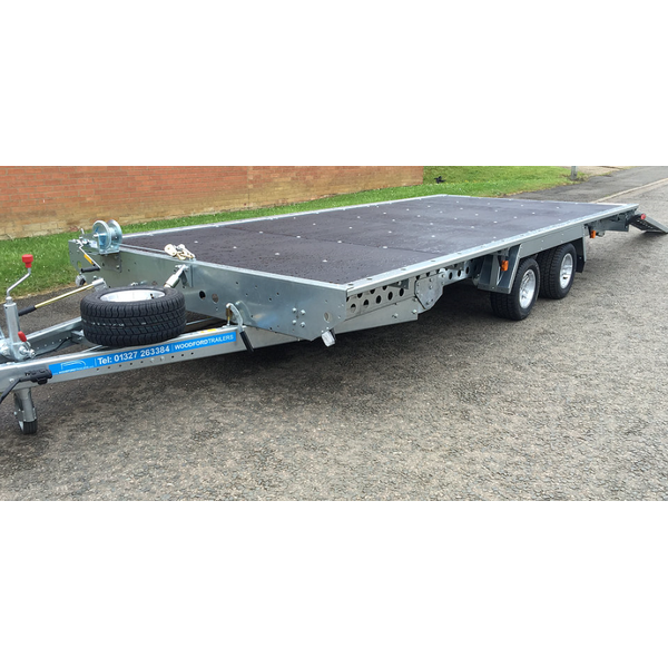 Woodford Platformtrailer FBT-070 - 3500 kg - 2 aksler