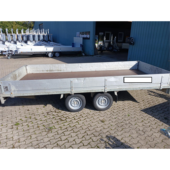 Brugt: Anssems PSX 3000 - Platformtrailer - Ny bundplade og Hjul