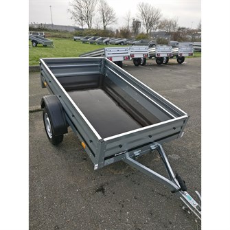 Rest: Brenderup 1205 S trailer - 750 kg - med tipfunktion - Inkl. gratis grå presenning