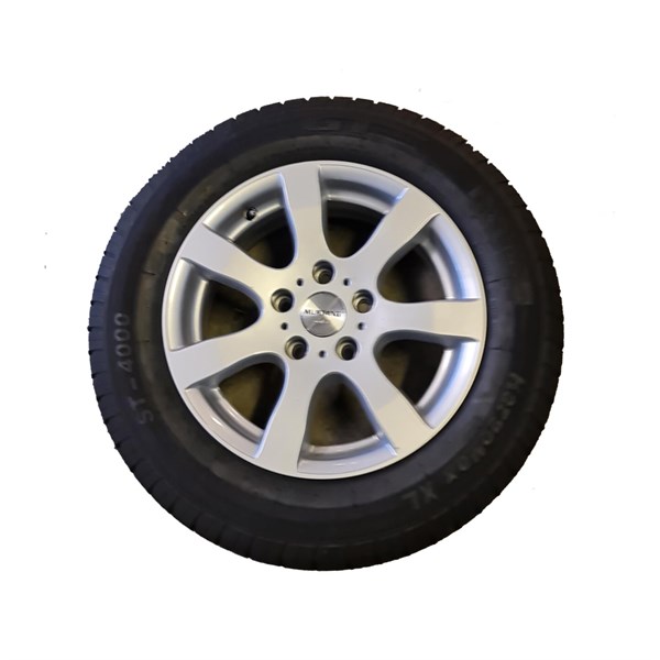 Mustang komplet hjul 5-huls 195/65R15