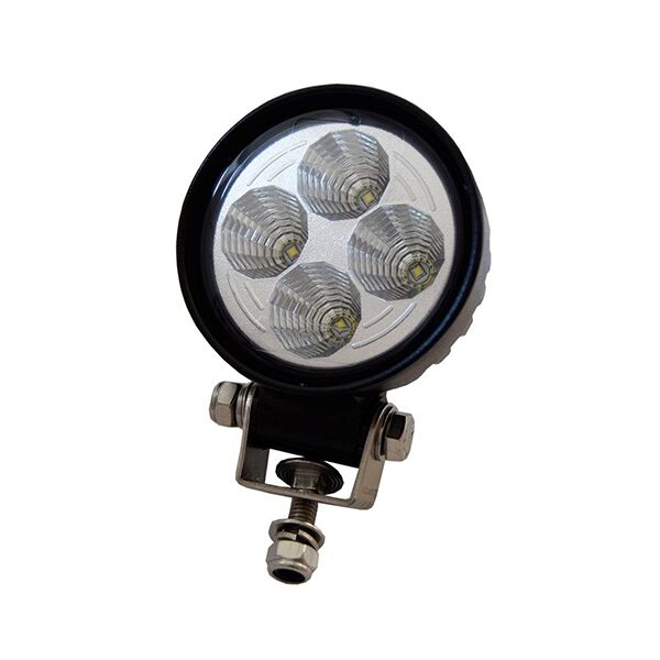 LED-arbejdslygte, rund - 9-32V - 600 lumen