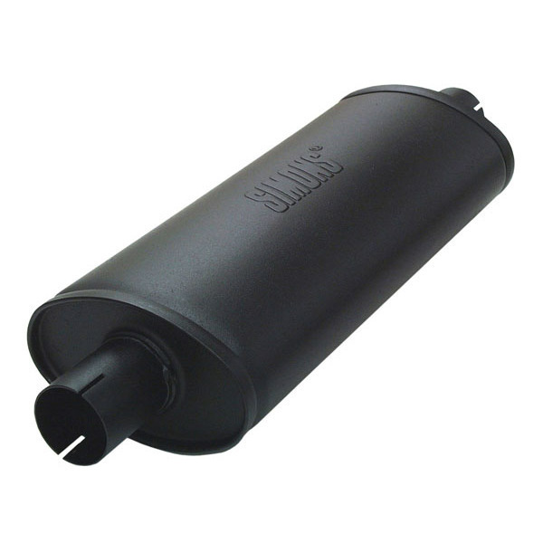 Oval lyddæmper 2" 420mm