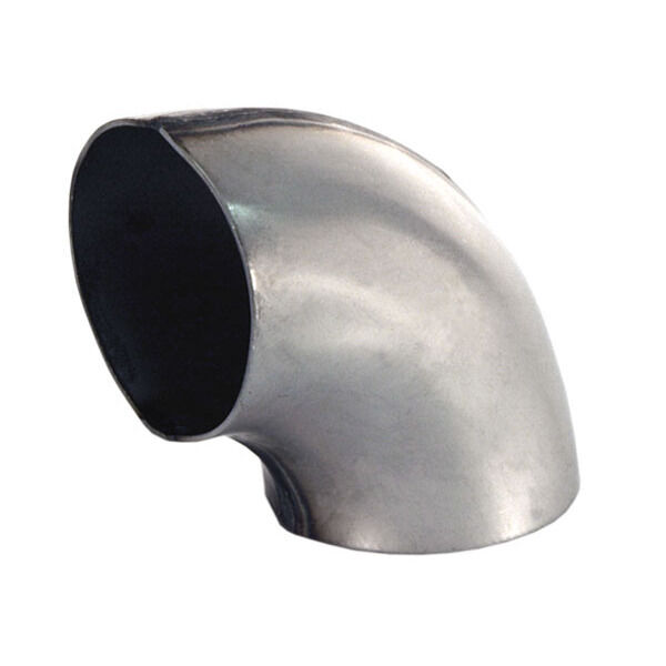 Rustfri svejsebøjning 2,5" 90 grader