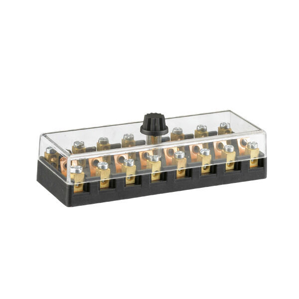 Sikringsholder 8 stk. med låg