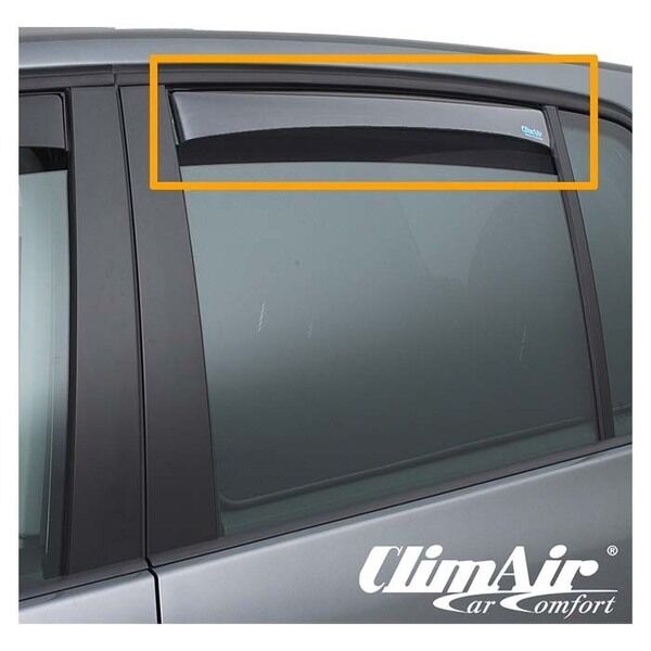 Climair vindafviser bagrude Kia Niro 5d. suv 2016-