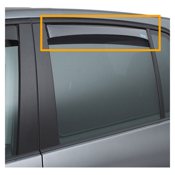 Climair bagvindafviser  Hyundai Kona 2023-, 5-dr