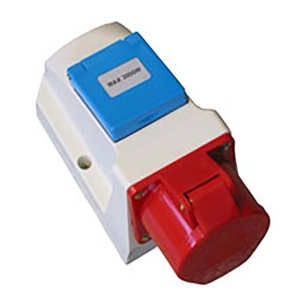 Cee vægudtag combi 5p/dk 3p