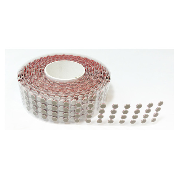 Klæbepude Parkone 1 og 2 (sølv) 1000 sæt på rulle