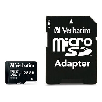 Mikro SD kort inkl. adapter 128GB
