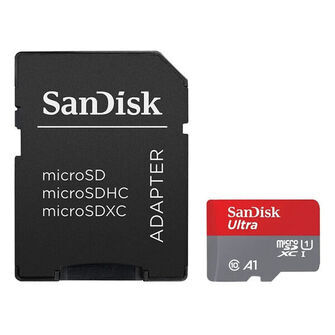 SanDisk Ultra SD kort inkl. adapter 256GB