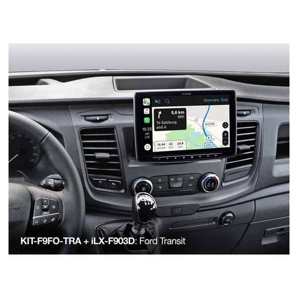 Alpine Halo monteringssæt Ford Transit custom 2018->