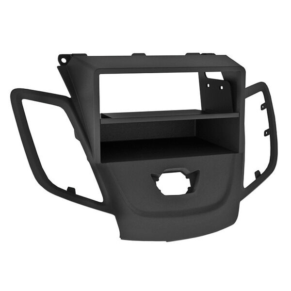 Radioramme 2-DIN Fiesta 09-> sort med rum