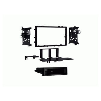 2-DIN radioramme m/lomme Acura/Honda/Isuzu sort