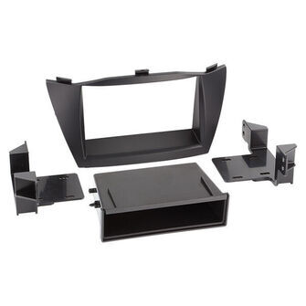2-DIN radioramme m/lomme Hyundai IX35 2010- sort