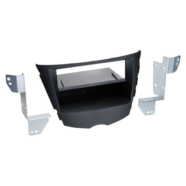 2-DIN radioramme m/lomme Hyundai Veloster 2011- sort