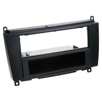 2-DIN radioramme m/lomme Mercedes CLK 2004- sort