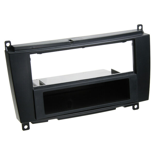 2-DIN radioramme m/lomme Mercedes CLK 2004- sort