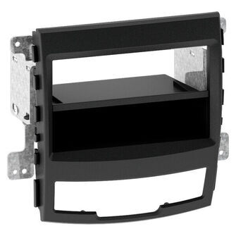 2-DIN radioramme m/lomme Ssangyong Korando 2010- sort