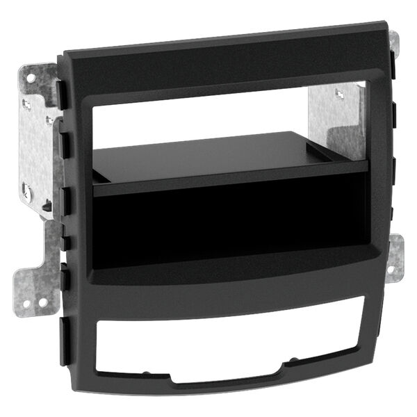 2-DIN radioramme m/lomme Ssangyong Korando 2010- sort