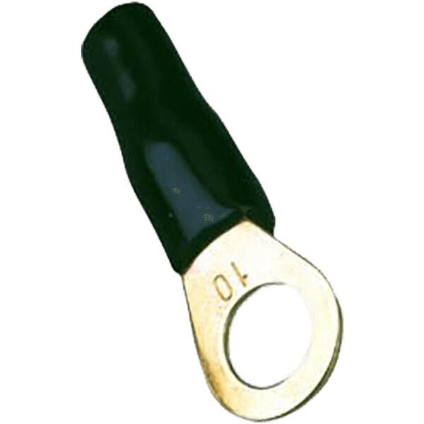 Ringterminal sort 35mm2/10mm 50stk.