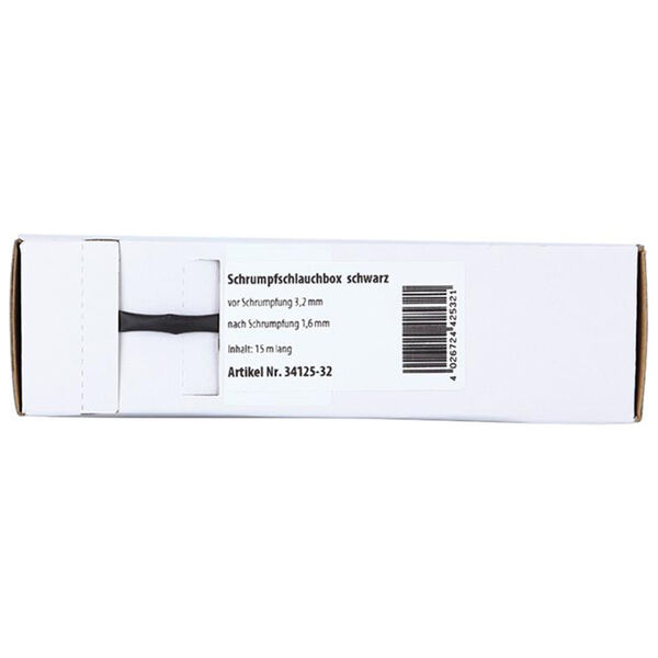 ACV krympeflex på rulle 15m sort