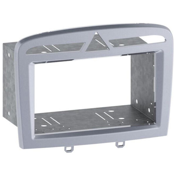2-DIN kit Peugeot sølv