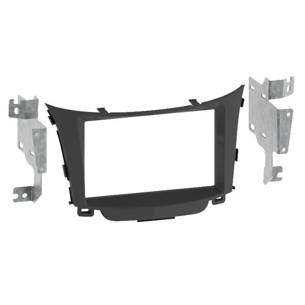 2-DIN kit Hyundai i30 3/2012-> sort