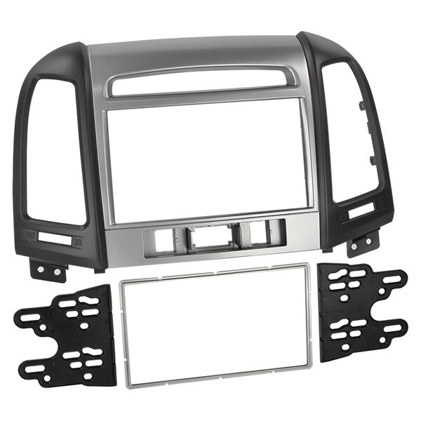 2-DIN radioramme Hyundai Santa Fe 2006- sort