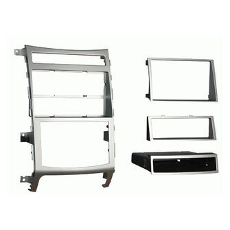 2-DIN radioramme m/lomme Hyundai Veracruz/ix55 sølv