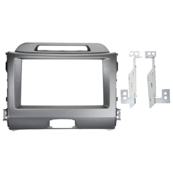 2-DIN kit Kia Sportage  2010-> grå