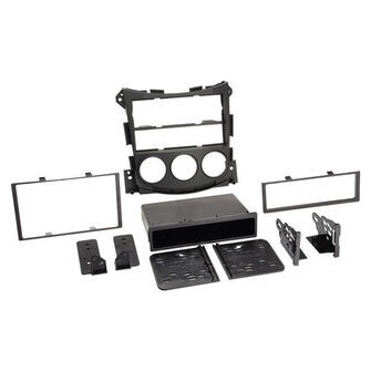 2-DIN radioramme m/lomme Nissan370Z uden OEM Sat Nav