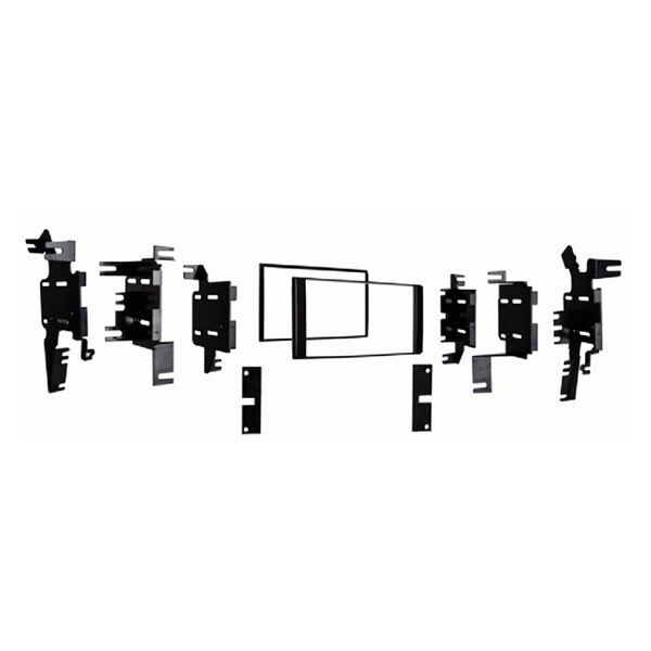 2-DIN radioramme Chevrolet/Nissan forsk. modeller sort