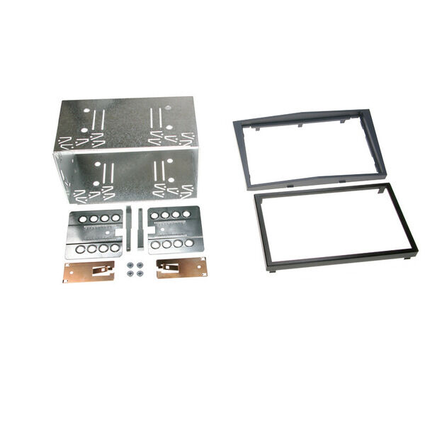 2-DIN kit Opel diverse mørkgrå