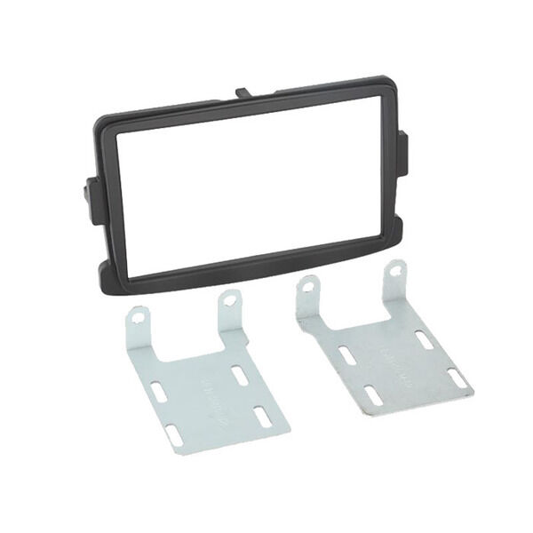 2-DIN kit Dacia Duster 2014-> sort