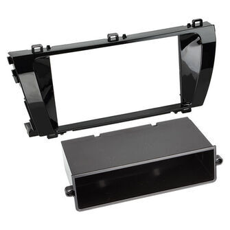 2-DIN facia Toyota m/lomme Corolla 2014- sort