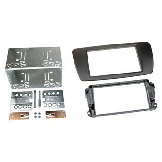 2-DIN radioramme Seat Ibiza (6J) nit sort