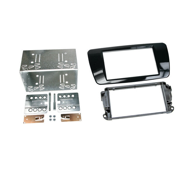 2-DIN kit Ibiza 6j 08-> piano blank sort