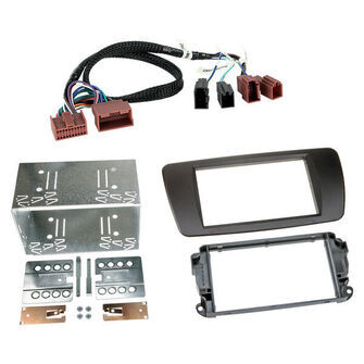 2-DIN radioramme Seat Ibiza (6J) nit sort/sele