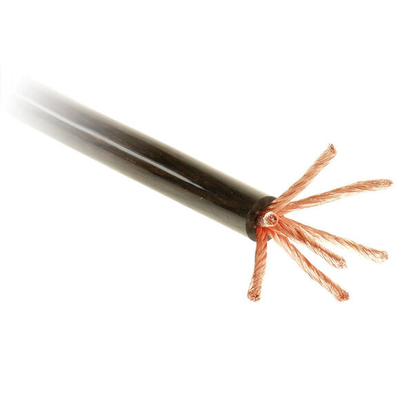 ACV 20mm2 sort "rubber touch" 50m