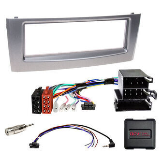 Komplet 1-DIN Kit Fiat Grande Punto/Linea antracit
